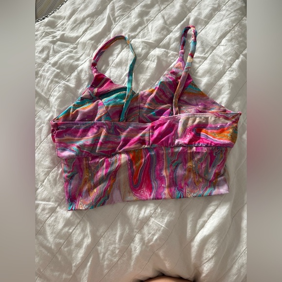 Colorful and Leopard Print Sports Bras Pack of 2 - Picture 4 of 6